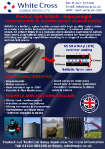 Versatile Rubber Coated Sheeting